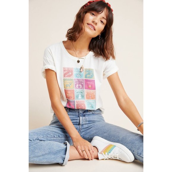 Anthropologie Tops - Anthropologie Danielle Kroll Zodiac Graphic Tee